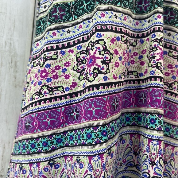 N by BAREFOOT MISS OF CALIFORNIA Multi Design Crossover Strap Swim Dress XL - Picture 3 of 9